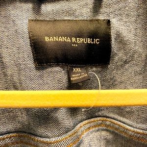 Stretch denim jacket - cute Banana Republic XXL